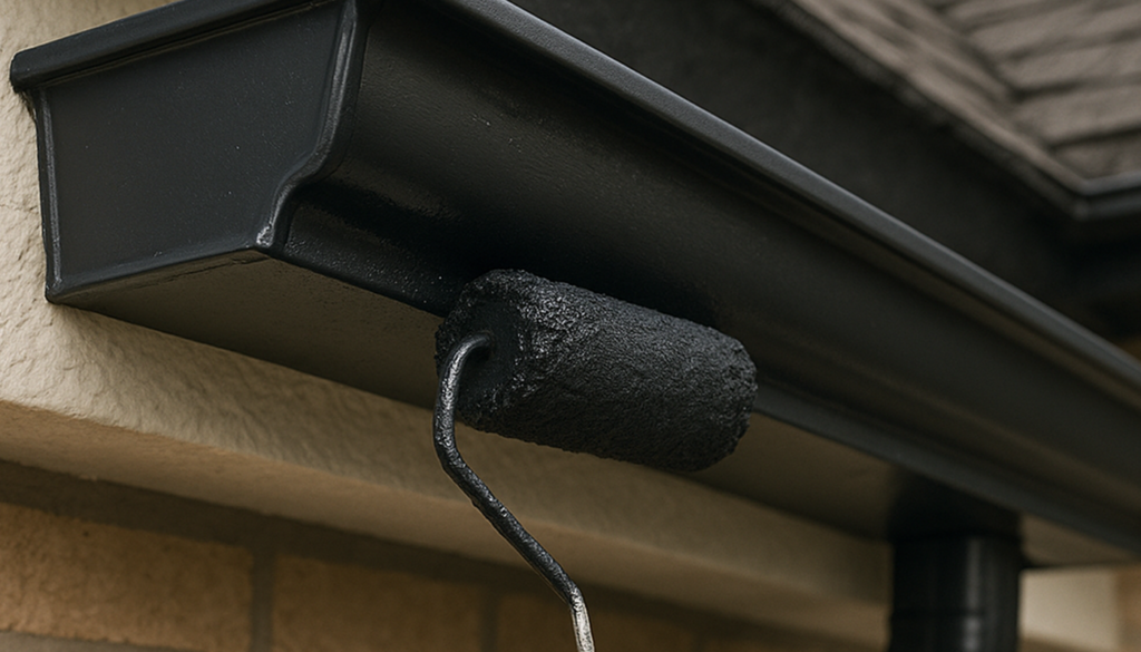 Can you paint gutters
