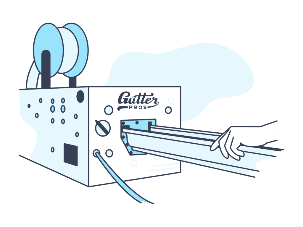Seamless Gutter Installation Machine